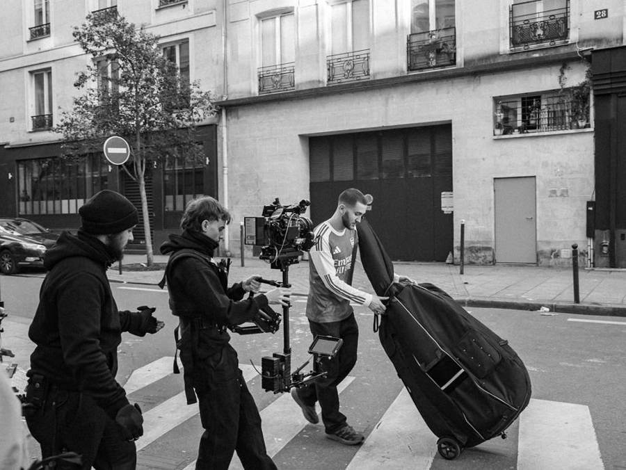 Clip de Maestro, coulisses
