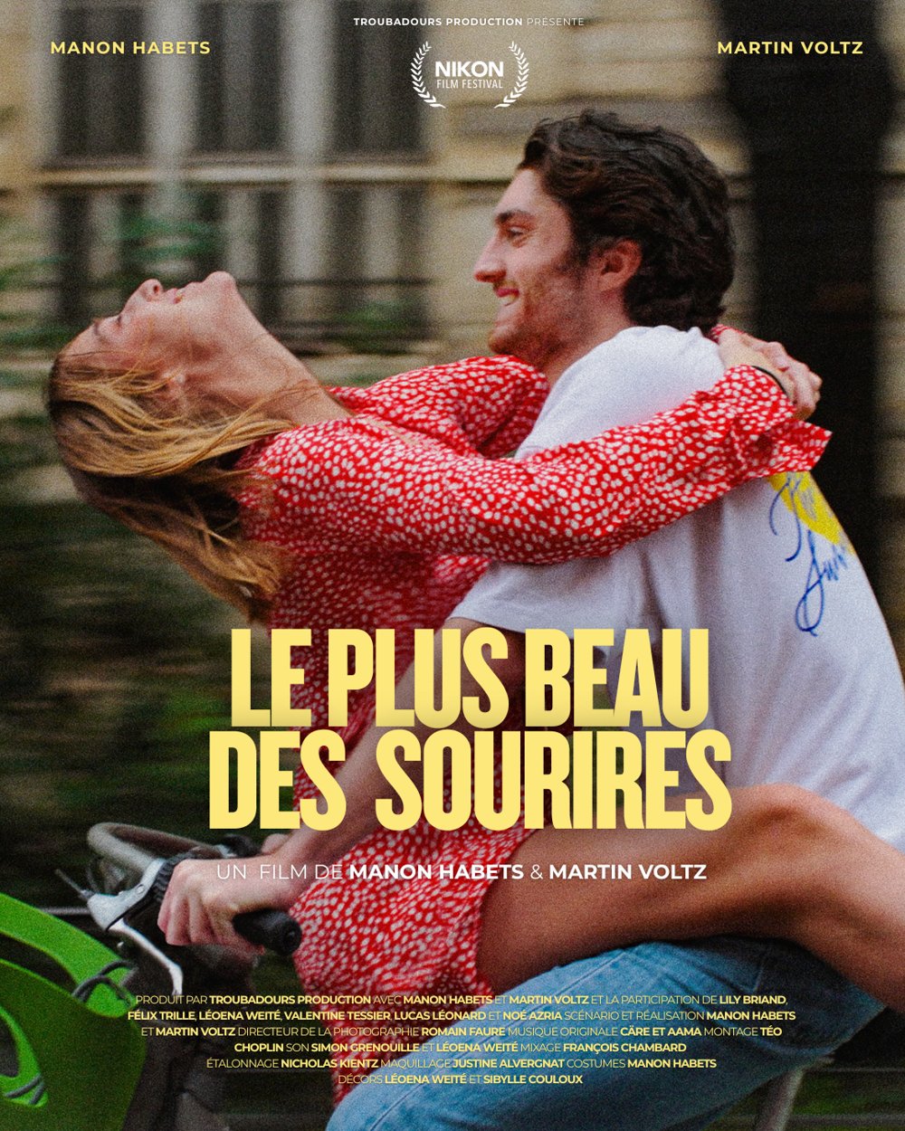 Affiche du court métrage Le plus beau des sourires